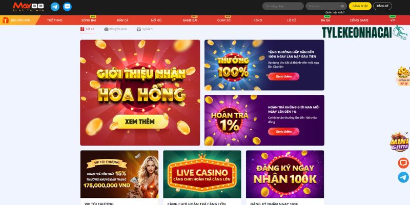 Chính sách khuyến mãi đang có mặt tại cổng game Chính sách khuyến mãi đang có mặt tại cổng game