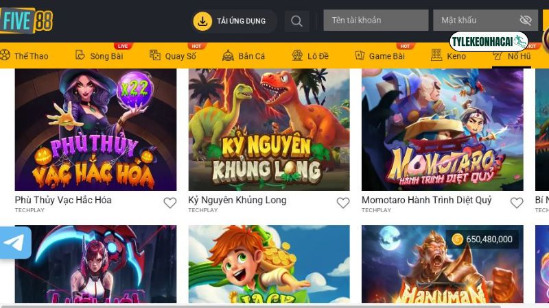 Game nổ hũ FIVE88 - Cơ hội trúng thưởng lớn Game nổ hũ FIVE88 - Cơ hội trúng thưởng lớn