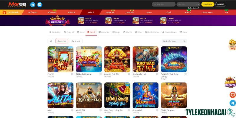 Kho game phong phú nhiều thể loại và đạt chất lượng cao tại MAY88 Kho game phong phú nhiều thể loại và đạt chất lượng cao tại MAY88