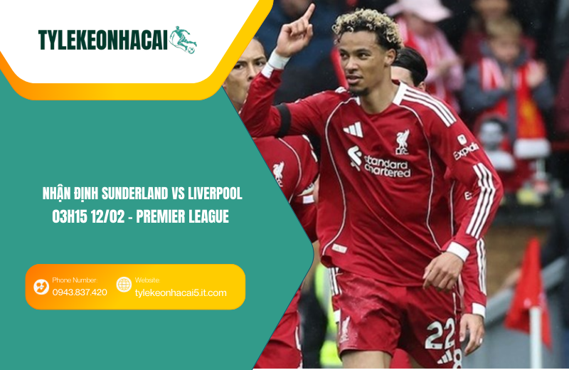 Đội hình dự kiến trước trận Sunderland vs Liverpool Đội hình dự kiến trước trận Sunderland vs Liverpool